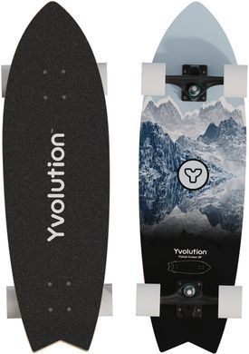 Скейтборд Yvolution Fishtail Cruiser 76см, синий