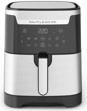 Tefal Мультипечь EasyFry&Grill XXL, 1830Вт, чаша-6.5л, сенсорное управл., 8 программ, пластик, черно-серый (372743) EY801D15 фото
