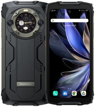 Blackview Смартфон BV9300 Pro 6.7" 8/256ГБ, 2SIM, 15080мА&bull;ч, черный UA 6931548317050 фото