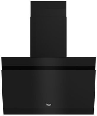 Beko Витяжка похила, 60см, 405м3г, чорний (368259) HCA63420B фото