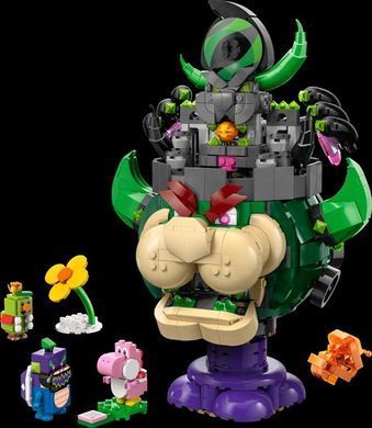 Конструктор LEGO Super Mario Prince Florian і Castle Bowser 1251 деталь (72042)