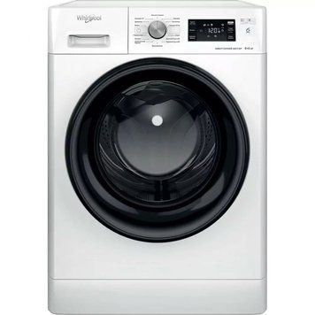 Whirlpool Прально-сушильна машина фронтальна, 8(6)кг, 1400, A, 60см, дисплей, пара, інвертор, білий (364850) FFWDB864349BVUA фото