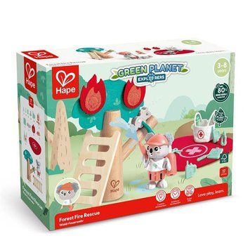 Игровой набор Hape Лесная пожарная служба (E3421) dt_85131 фото