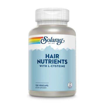 Комплекс для здоровья волос Solaray Hair Nutrients 120 вегетарианских капсул