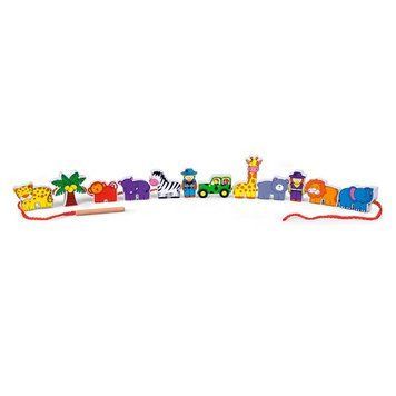 Деревянная шнуровка Viga Toys Зоопарк (59549) dt_79206 фото