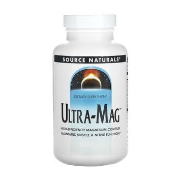 Ultra-Mag Magnesium Complex - 60 tabs Source Naturals