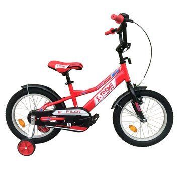 Велосипед X-TREME PILOT 1631 сталь.рама 16" колеса 16" червоний