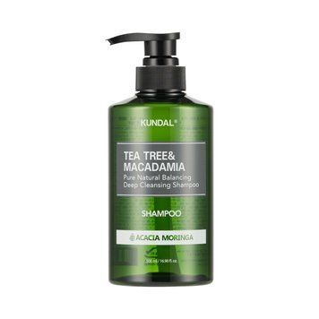 Шампунь балансуючий "Акація Морінга" Kundal Tea Tree & Macadamia Deep Cleansing Shampoo Acacia Moringa 500ml, 500ml