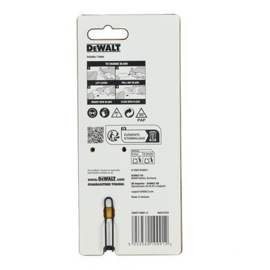 Ніж складаний з фіксованим лезом для оздоблювальних робіт DeWALT DWHT10991-0 DWHT10991-0 фото