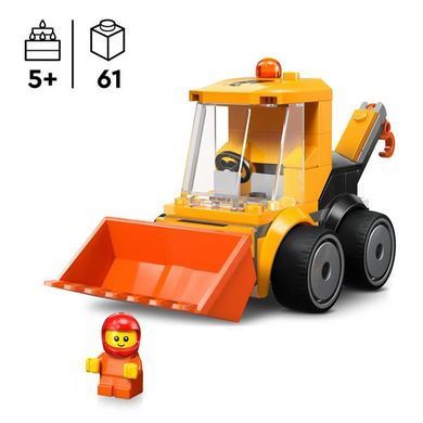 Конструктор LEGO City Автівки &mdash; Будівельний навантажувач 61 Деталь (60483) dt_186562 фото