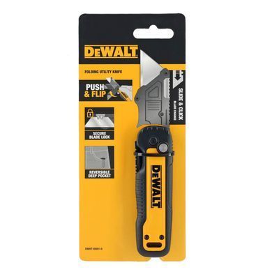 Ніж складаний з фіксованим лезом для оздоблювальних робіт DeWALT DWHT10991-0 DWHT10991-0 фото