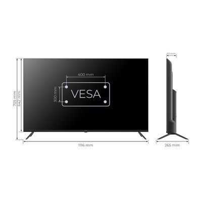 TV 55 ", QLED, UHD, Android TV11 Kivi 55U770QB 3726911 фото