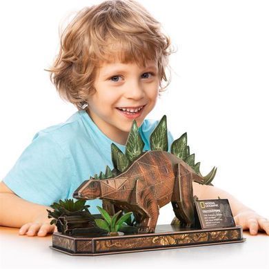 3D пазл CubicFun National Geographic Dino Стегозавр (DS1054h) dt_25224 фото