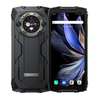 Blackview Смартфон BV9300 Pro 6.7" 8/256ГБ, 2SIM, 15080мА&bull;год, чорний UA (377776) 6931548317050 фото