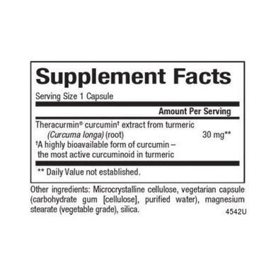 CurcuminRich Theracurmin 30 mg - 60 vcaps Natural Factors