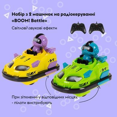 Машинка OTAMANKO Набір з 2 машинок на радіокеруванні BOOM! Battle