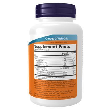 Ультра Омега 3 Now Foods Ultra Omega-3 180 капс