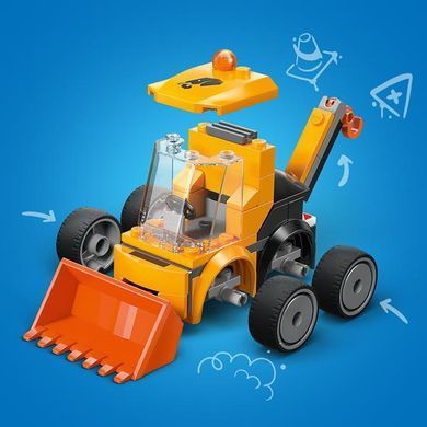 Конструктор LEGO City Автівки &mdash; Будівельний навантажувач 61 Деталь (60483) dt_186562 фото