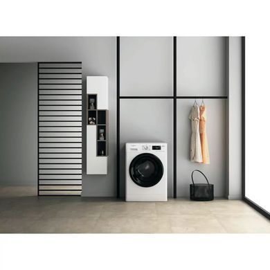 Whirlpool Стирально-сушильная машина фронтальная, 8(6)кг, 1400, A, 60см, дисплей, пар, инвертор, белый FFWDB864349BVUA фото