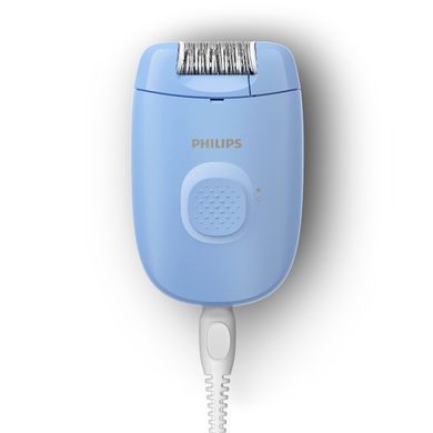 Епілятор Philips Series 2000 дисковий, від мережі, сух., блакитний (388294) BRE228/00 фото
