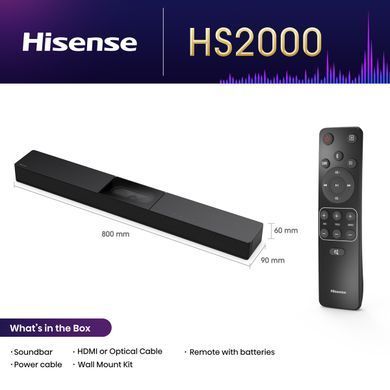 Саундбар Hisense HS2000 (7151583) 20014893 фото
