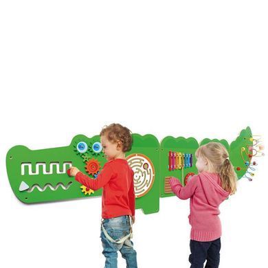 Бізіборд Viga Toys Крокодил, 5 секцій (50346FSC) dt_11841 фото