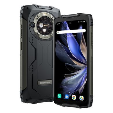 Blackview Смартфон BV9300 Pro 6.7" 8/256ГБ, 2SIM, 15080мА&bull;год, чорний UA (377776) 6931548317050 фото