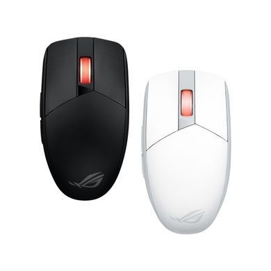 ASUS Миша ROG Strix Impact III, RGB, WL/BT, білий (382195) 90MP03D0-BMUA10 фото