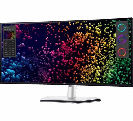 Dell Монітор 40" U4025QW HDMI, DP, USB-C, Thunderbolt, MM, RJ-45, IPS Black, 5120x2160, 21:9, 120Hz, DCI-P3 99%, CURVED, HAS (376228) 210-BMDV фото