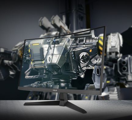 ASUS Монитор 27" TUF Gaming VG27VQ3B 2xHDMI, DP, MM, VA, 180Hz, 1ms, DCI-P3 90%, CURVED, AdaptiveSync 90LM0A90-B01170 фото