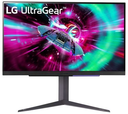 LG Монітор 27" 27GR93U-B 2xHDMI, DP, USB, Audio, IPS, 3840x2160, 144Hz, 1ms, DCI-P3 95%, G-SYNC, FreeSync, Pivot, HDR400 (384195) 27GR93U-B.ADRZ фото