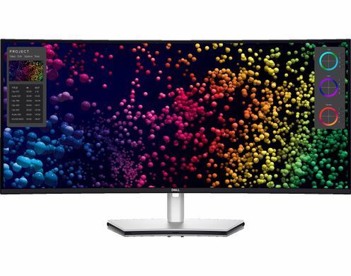 Dell Монітор 40" U4025QW HDMI, DP, USB-C, Thunderbolt, MM, RJ-45, IPS Black, 5120x2160, 21:9, 120Hz, DCI-P3 99%, CURVED, HAS (376228) 210-BMDV фото