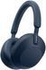 Наушники Over-ear Sony WH-1000XM5 BT 5.2, ANC, Hi-Res, AAC, LDAC, Wireless, Mic, Синий WH1000XM5L.CE7