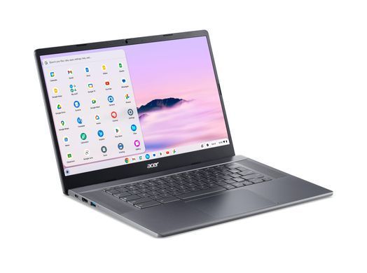 Acer Ноутбук Chromebook Plus CB515-2H 15" FHD IPS, Intel i5-1235U, 16GB, F512GB, UMA, ChromeOS, сірий (382255) NX.KNUEU.004 фото
