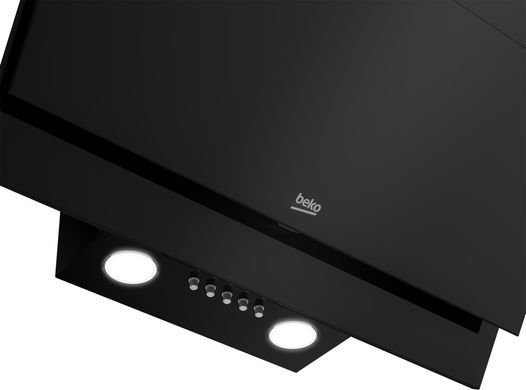 Beko Витяжка похила, 60см, 405м3г, чорний (368259) HCA63420B фото