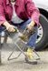 Минимойка низкого давления аккумуляторная Karcher OC 3 Foldable, 120л/ч, шланг 1.8м, бак для воды 8л, вес 2.2кг, USB-C 1.599-300.0