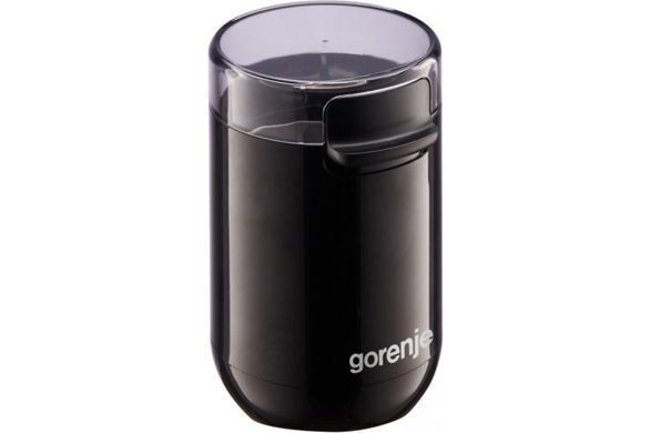 Кофемолка роторная Gorenje 150Вт, объем зерен-45г, пластик/металл, черный (378530) SMK150SB фото