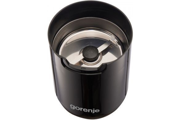 Кофемолка роторная Gorenje 150Вт, объем зерен-45г, пластик/металл, черный (378530) SMK150SB фото