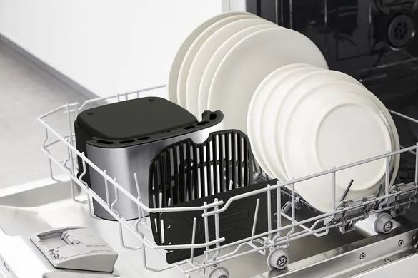 Tefal Мультипечь EasyFry&Grill XXL, 1830Вт, чаша-6.5л, сенсорное управл., 8 программ, пластик, черно-серый (372743) EY801D15 фото