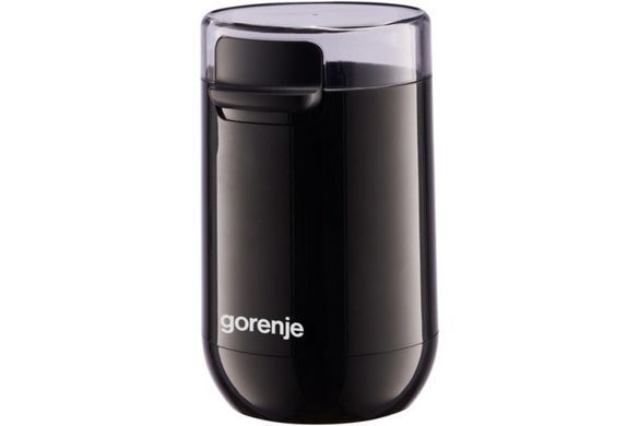 Кофемолка роторная Gorenje 150Вт, объем зерен-45г, пластик/металл, черный (378530) SMK150SB фото