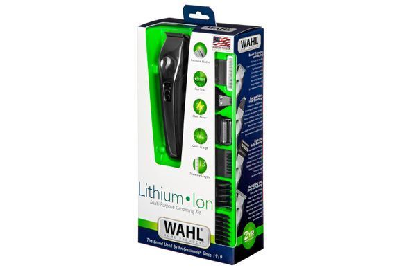 Тример Moser WAHL Ergonomic Total Grooming Kit, для бороди, вусів і тіла (291723)