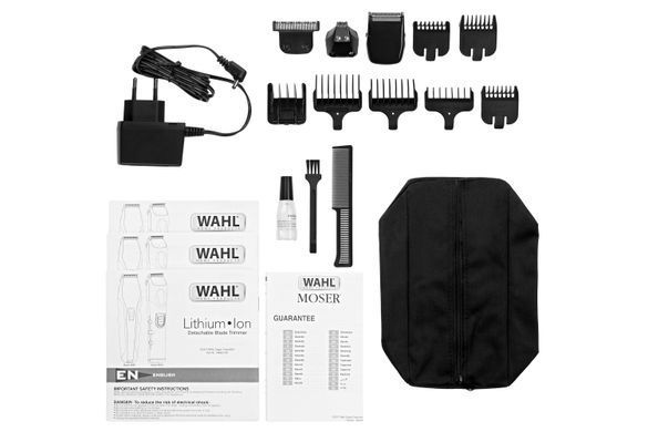 Тример Moser WAHL Ergonomic Total Grooming Kit, для бороди, вусів і тіла (291723)