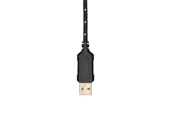 Гарнитура игровая 2E GAMING HG340, 7.1, USB-A, RGB, 2м, жёлтый 2E-HG340YW-7.1 фото