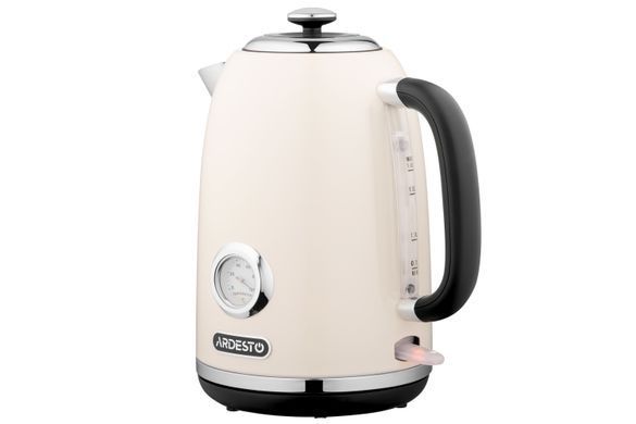 Електрочайник ARDESTO EKL-F410BG 1.8л/2200Вт/strix контроль/нерж. сталь/індикатор температури/бежевий (354607) EKL-F410BG фото