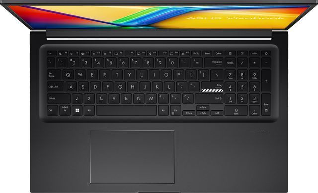 ASUS Ноутбук Vivobook 17 M3704YA-AU128 17.3" FHD IPS, AMD R5-7430U, 16GB, F512GB, UMA, NoOS, Чорний (382045) 90NB1192-M005N0 фото