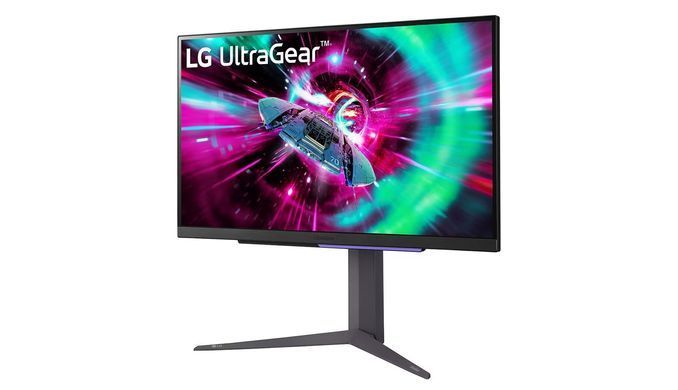 LG Монітор 27" 27GR93U-B 2xHDMI, DP, USB, Audio, IPS, 3840x2160, 144Hz, 1ms, DCI-P3 95%, G-SYNC, FreeSync, Pivot, HDR400 (384195) 27GR93U-B.ADRZ фото