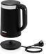 Gorenje Електрочайник 1.7л, Strix контроль, LED дисплей, чорний (381763) K17TRDW