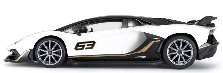 Машинка Rastar Lamborghini Aventador SVJ (96070) на радіокеруванні. 1:14. Білий