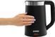 Gorenje Електрочайник 1.7л, Strix контроль, LED дисплей, чорний (381763) K17TRDW