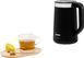 Gorenje Електрочайник 1.7л, Strix контроль, LED дисплей, чорний (381763) K17TRDW